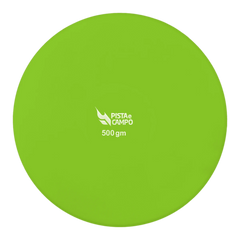 Disco de atletismo de PVC macio 500g Pista e Campo