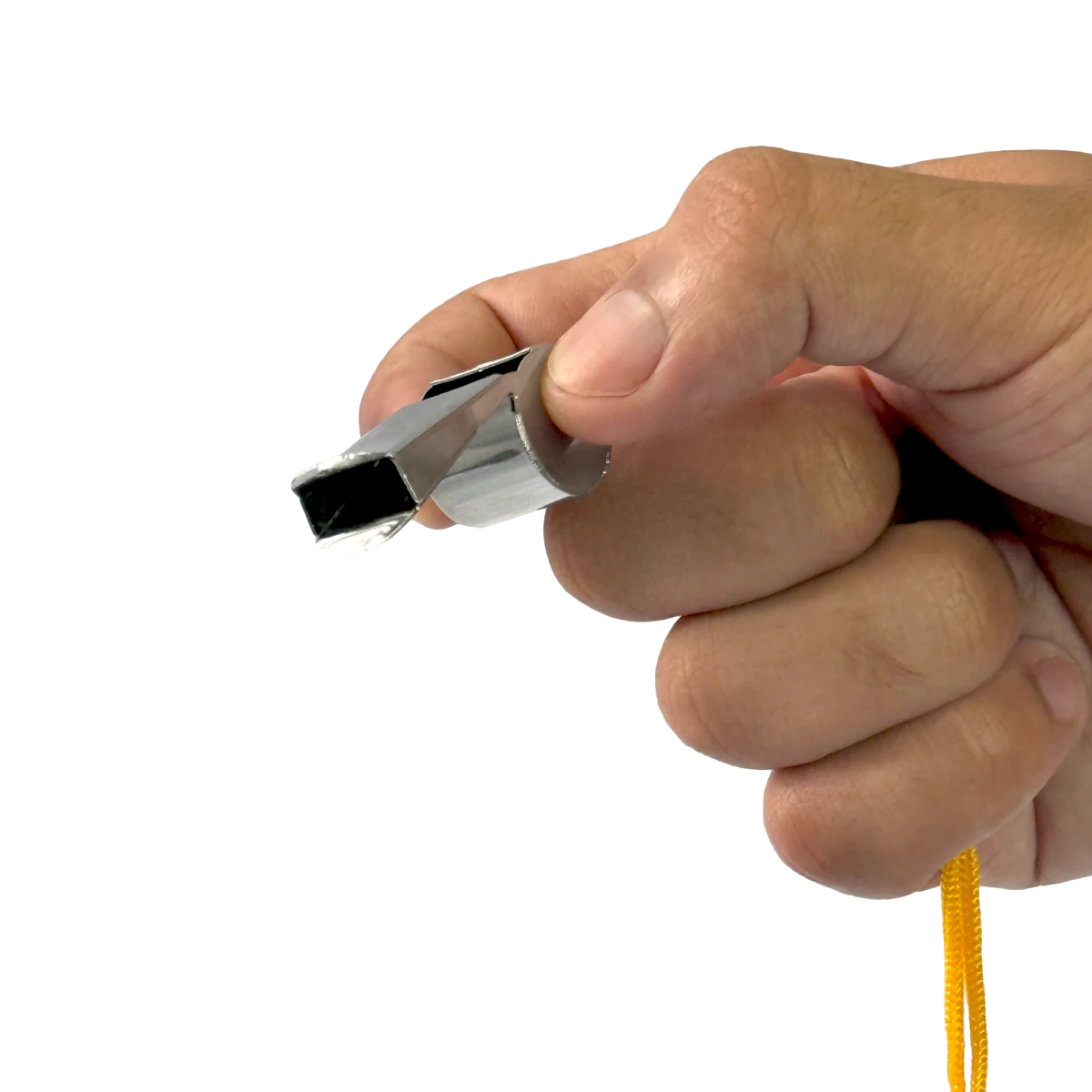 Apito de inox com cordão Velden
