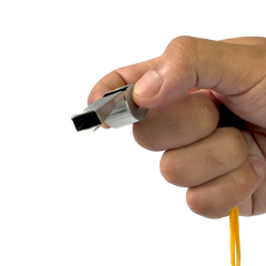 Apito de inox com cordão Velden