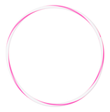 Arco de ginástica rítmica bambolê em espiral 90cm de diâmetro Gracios - Azul e Branco