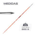 Dardo de duralumínio e aço 600g modelo competição IAAF Vinex (JAL-CH600)