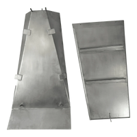 Encaixe de aço inox para salto com vara com tampa WA-IAAF Pista e Campo