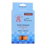 Bolinha de tênis de mesa 1 estrela Silver Giant Dragon - cnj com 6 und - BRANCA