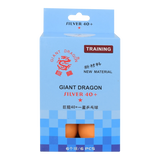 Bolinha de tênis de mesa 1 estrela Silver Giant Dragon - cnj com 6 und - BRANCA
