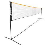 Postes com rede portátil para badminton e mini-tênis Loire