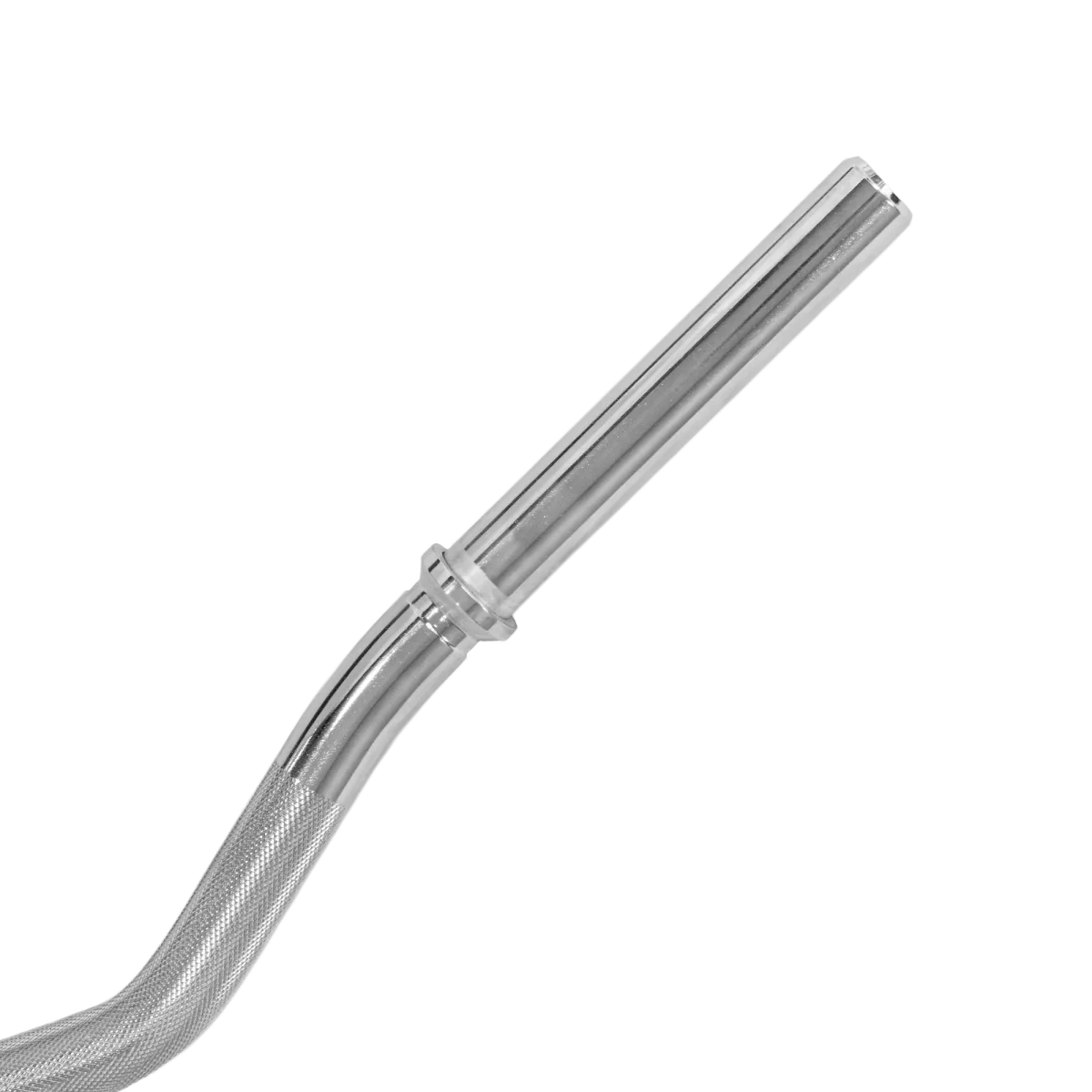 Barra de Musculação W 1,20m Maciça 28mm e Presilhas Envolst