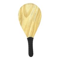 Raquetes de madeira com empunhadura para frescobol Neofun - par (acompanha bolinha)