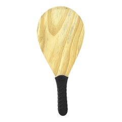 Raquetes de madeira com empunhadura para frescobol Neofun - par (acompanha bolinha)