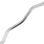 Barra de Musculação W 1,20m Maciça 28mm com Rosca Envolst