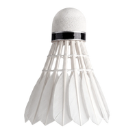 Peteca/volante de badminton com penas Vinex - cnj com 10 und