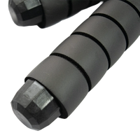 Corda de pular com rolamento 4mm 2,65m Envolst - Preto