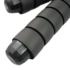 Corda de pular com rolamento 4mm 2,65m Envolst - Preto