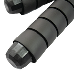 Corda de pular com rolamento 4mm 2,65m Envolst - Preto