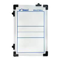 Quadro tático para treinamento esportivo volei 45x30cm Vinex