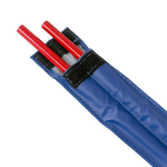 Antenas (par) de voleibol de fibra de vidro com faixas laterais  + Bolsa/ Capa Velden