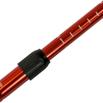 Taco de minigolfe retrátil 50 a 90cm em alumínio Neofun - Vermelho
