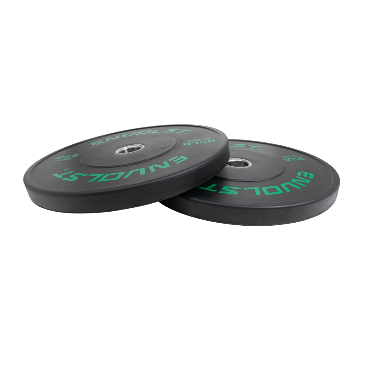 Anilha Olímpica Bumper para Crossfit e LPO 25Lb Envolst