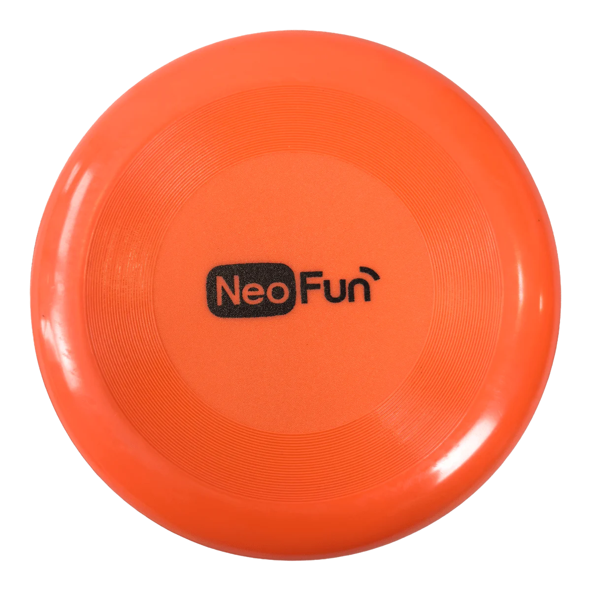 Frisbee de plástico macio  soft para recreação Neofun Laranja