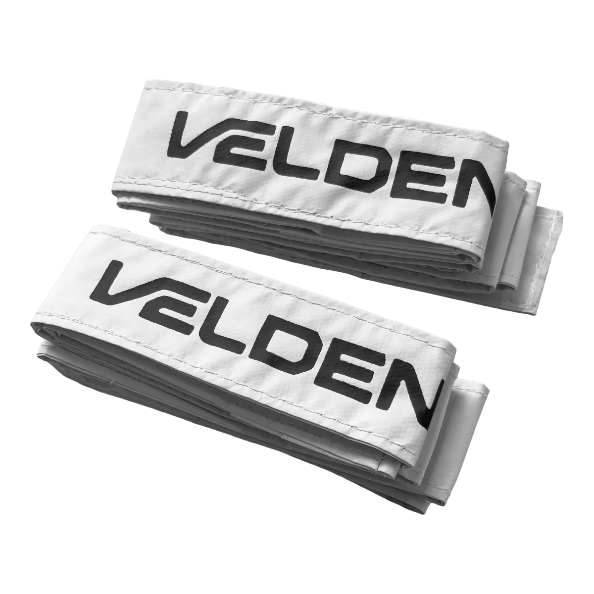 Suportes faixas brancas com velcro para antenas de voleibol Velden - par