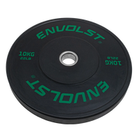Anilha Olímpica Bumper para Crossfit e LPO 10Kg Envolst