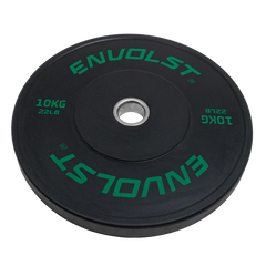 Anilha Olímpica Bumper para Crossfit e LPO 10Kg Envolst