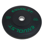 Anilha Olímpica Bumper para Crossfit e LPO 10Kg Envolst