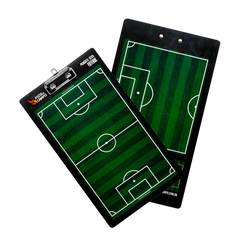 Prancheta tática magnética com caneta para treinamento de futebol Pista e Campo