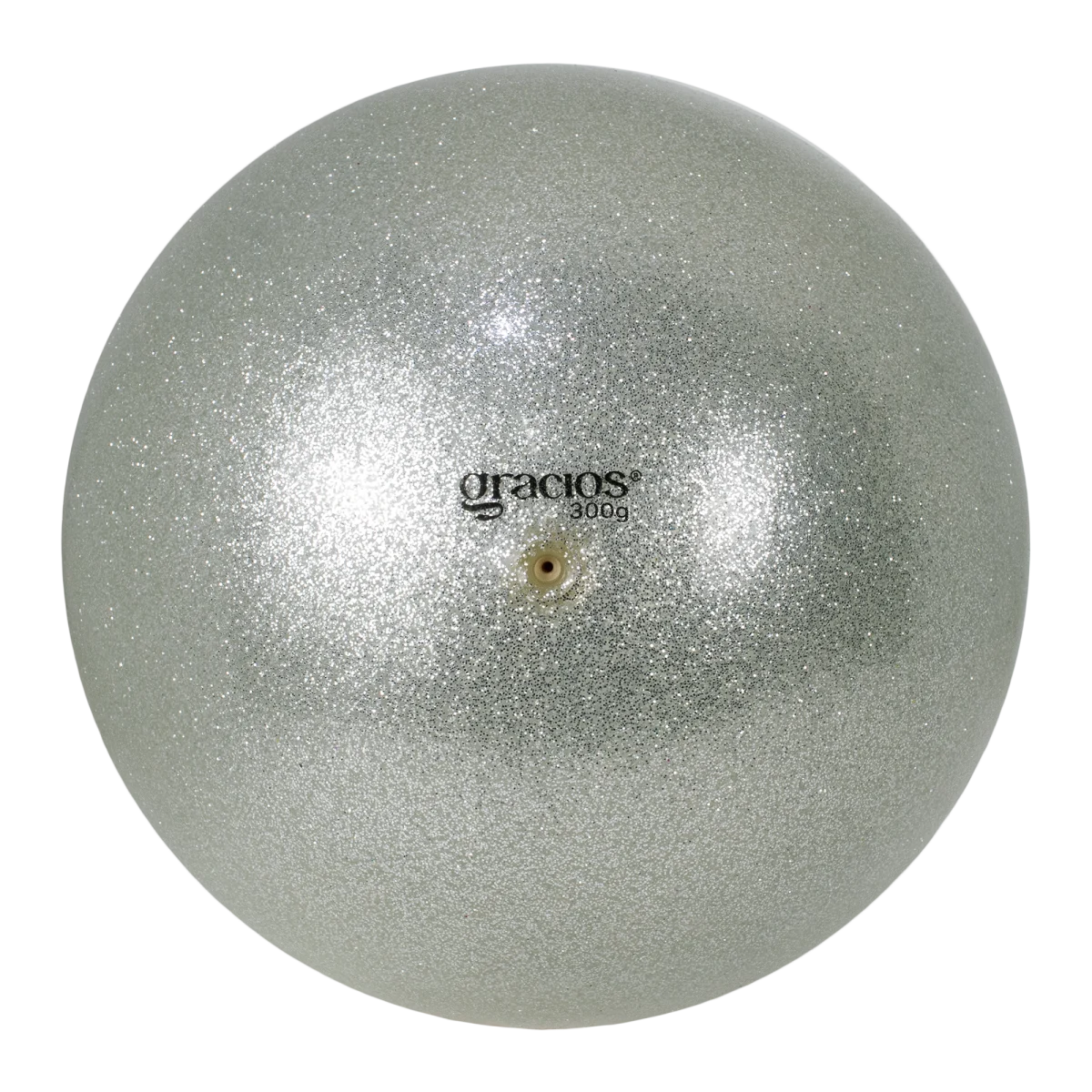 Bola Ginástica Rítmica Oficial 300g Glitter Gracios - Roxo