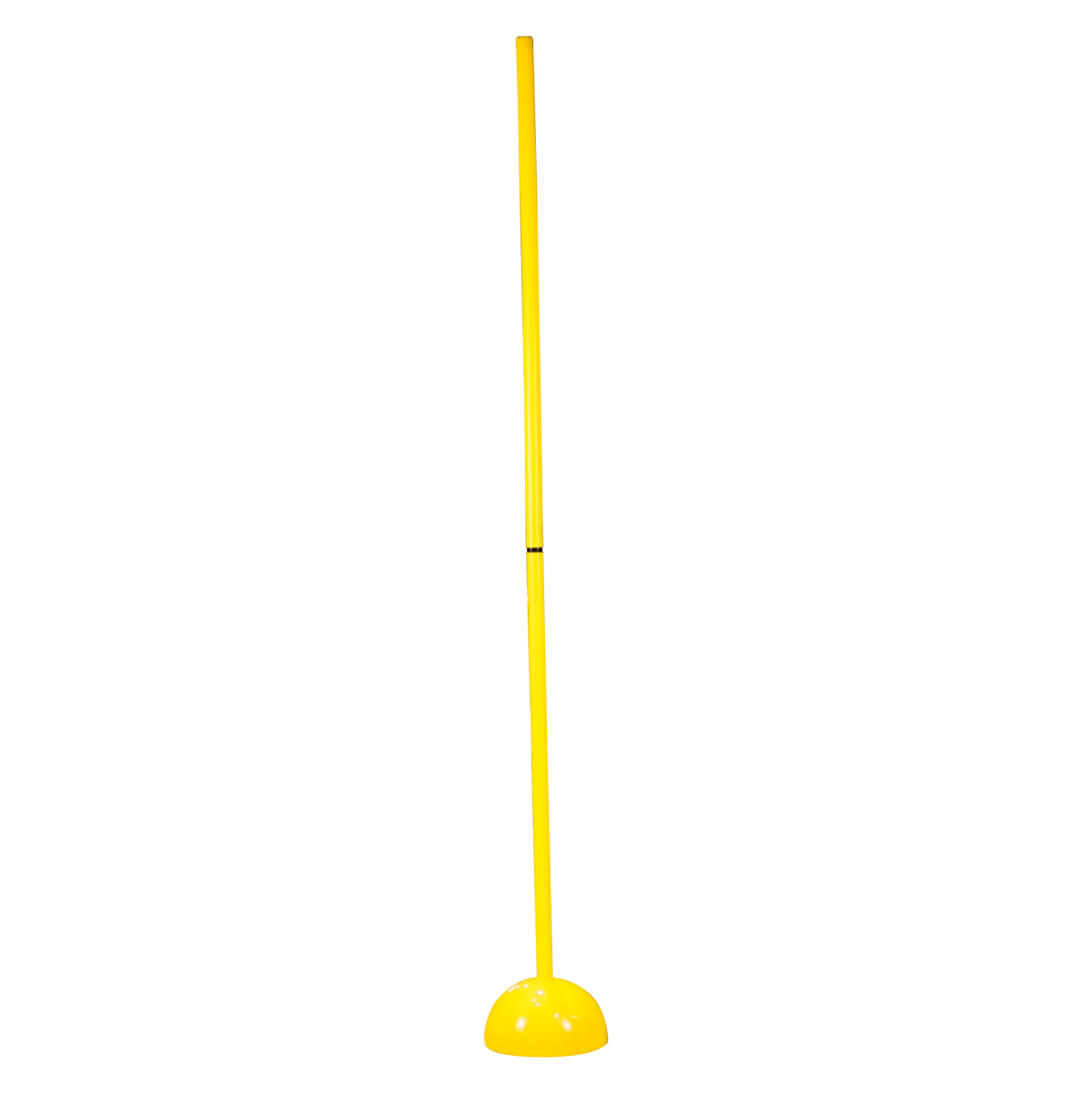 Baliza (slalom) com base de plástico Velden - cnj com 5 und - com bolsa - Amarelo