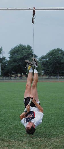 Sistema de treinamento para salto com vara Gill