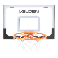 Mini tabela de basquete 45x30 cm para porta ou parede Velden
