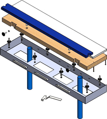 Sistema completo de tábua de impulsão WA-IAAF Pista e Campo