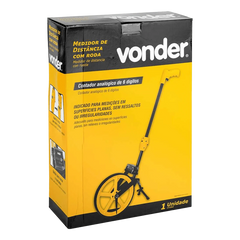 Medidor de distâncias profissional com roda Vonder