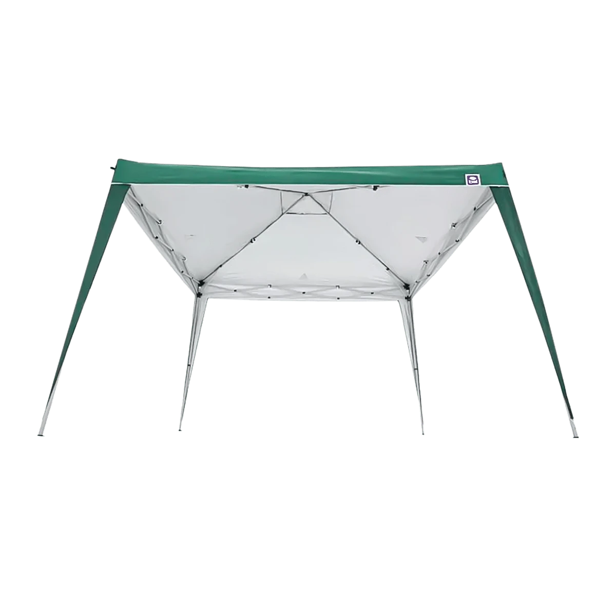 Tenda gazebo dobrável sanfonada de alumínio 3m x 3m Bel Bege