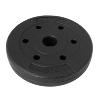 Anilha Emborrachada 2Kg Cement Furo 31mm Envolst
