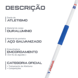 Dardo de duralumínio e aço 700g Polanik