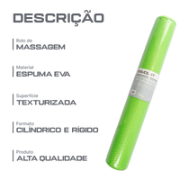 Rolo de Massagem Texturizado EVA Pro 98cm Envolst