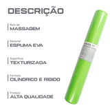 Rolo de Massagem Texturizado EVA Pro 98cm Envolst