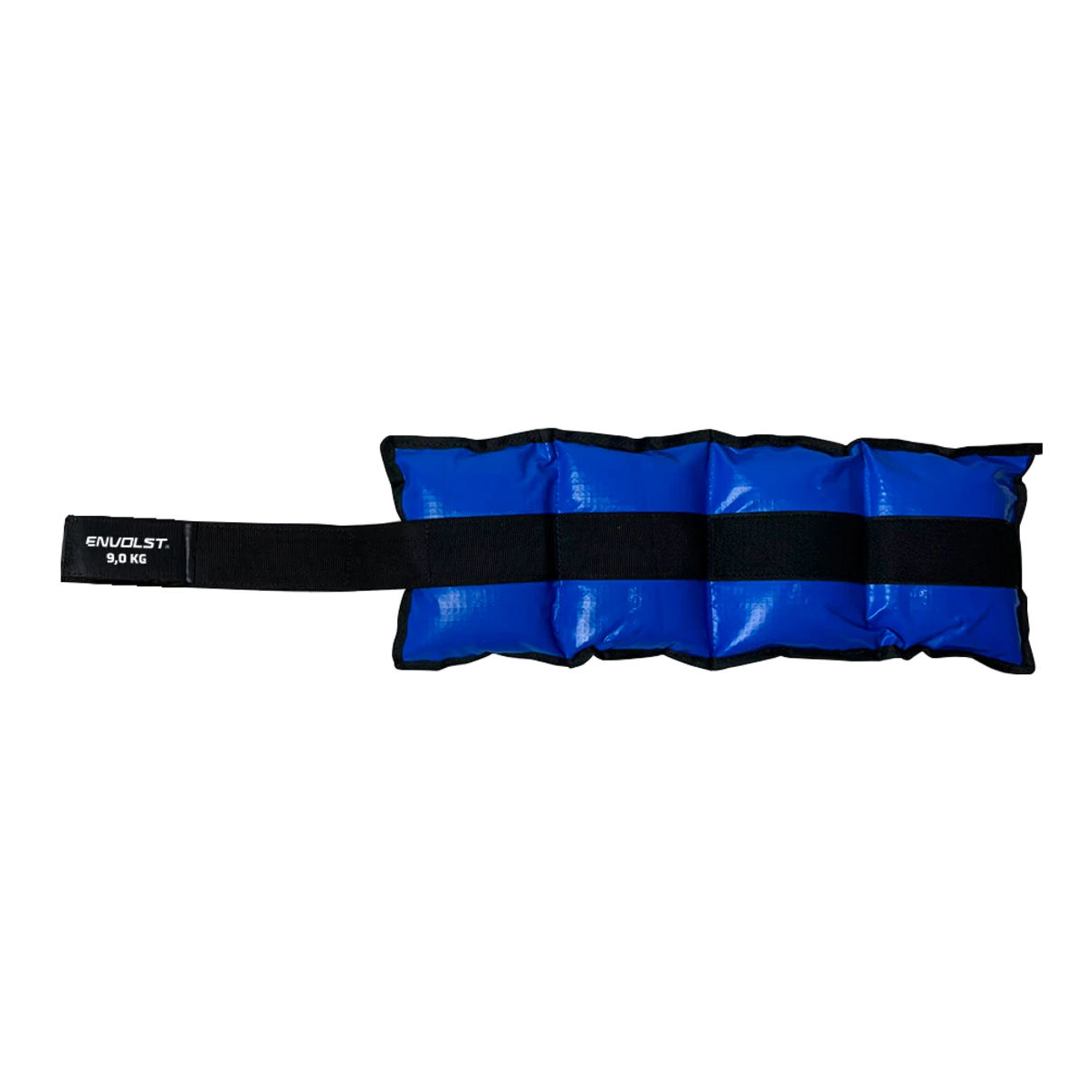 Tornozeleira caneleira em vinilona azul profissional 9kg Envolst - par