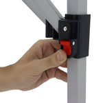 Tenda gazebo dobrável sanfonada de alumínio 3m x 3m em poliéster Bel