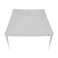 Tenda gazebo dobrável sanfonada de alumínio 3m x 3m em poliéster Bel