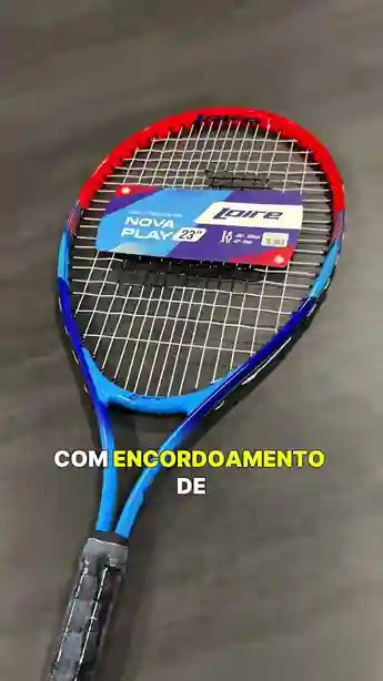 raquete de tênis infantil tamanho 23