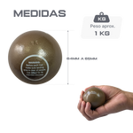 Peso de ferro 1kg Pista e Campo