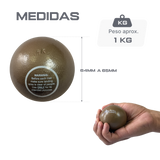 Peso de ferro 1kg Pista e Campo