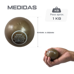 Peso de ferro 1kg Pista e Campo