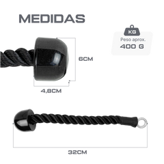 Puxador Corda Unilateral Crossover Profissional Envolst