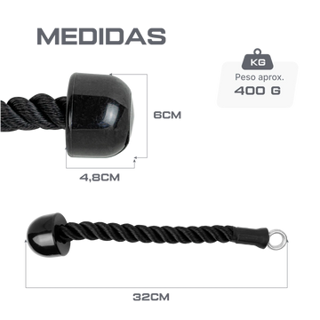 Puxador Corda Unilateral Crossover Profissional Envolst