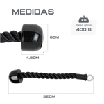 Puxador Corda Unilateral Crossover Profissional Envolst