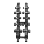 Suporte Expositor Vertical para 10 Pares de Dumbbells Envolst