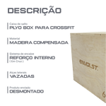 Caixa de Salto Plyo box para Crossfit Envolst